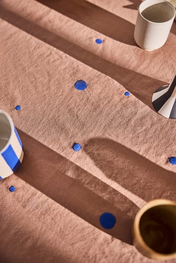 Mantel Nori 140x200 cm - Terracotta-optic blue - OYOY