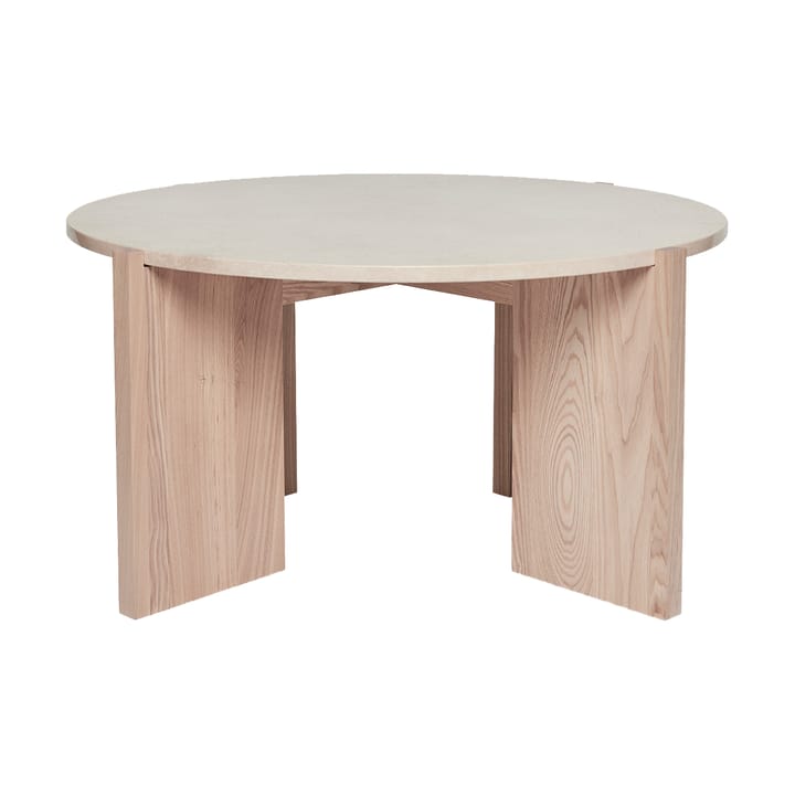 Mesa de centro Lune mármol Ø84 cm - Natur-vit - OYOY