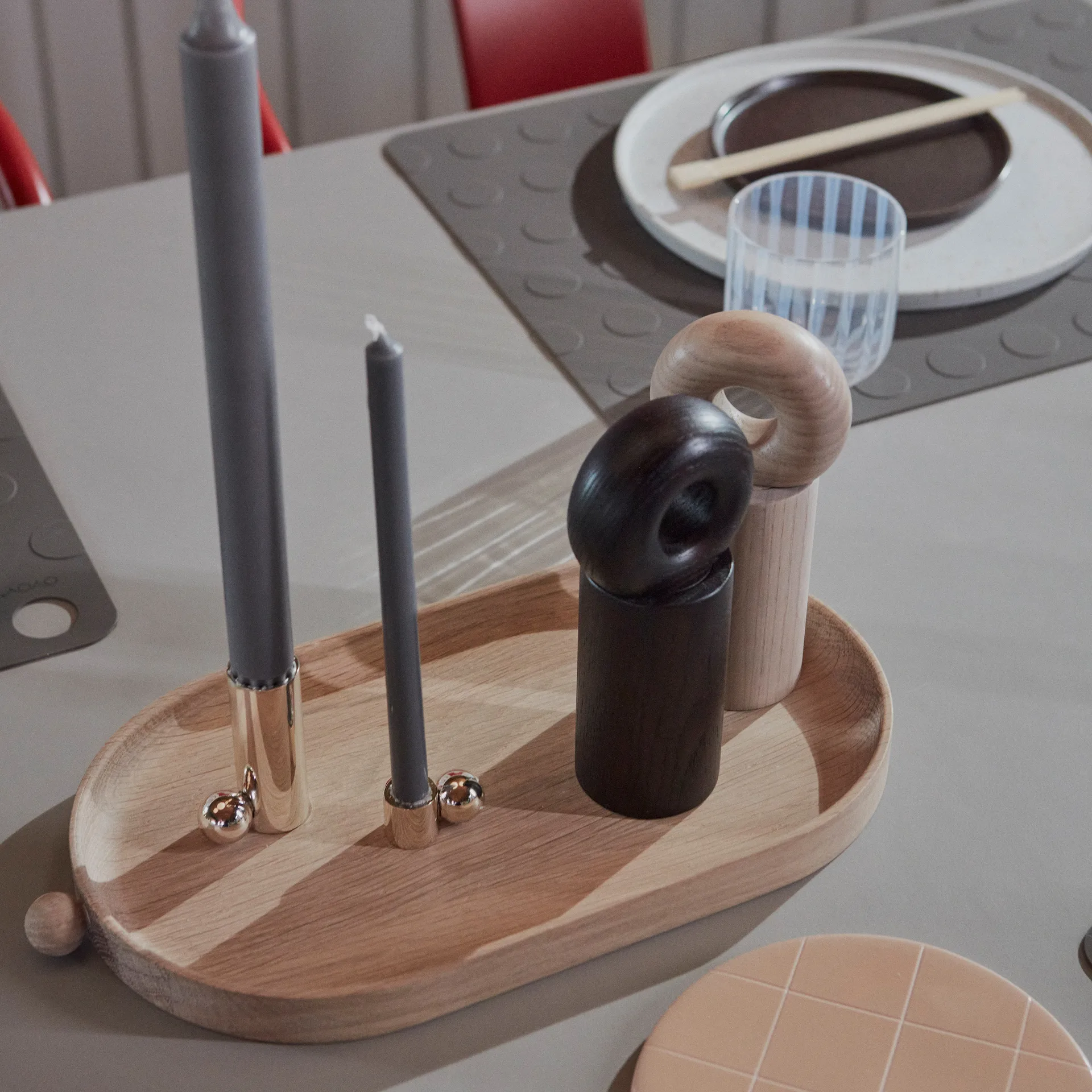 Molinillo de especias Hoop, Dark OYOY