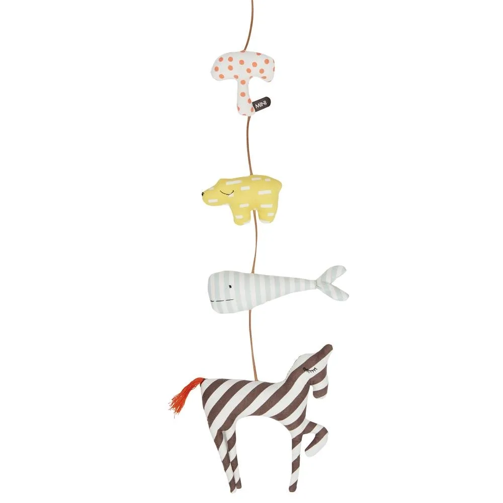 Móvil decorativo Animals, 80 cm OYOY