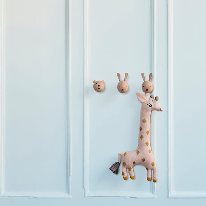 Peluche Baby Guggi Giraffe, Rose-ámbar OYOY