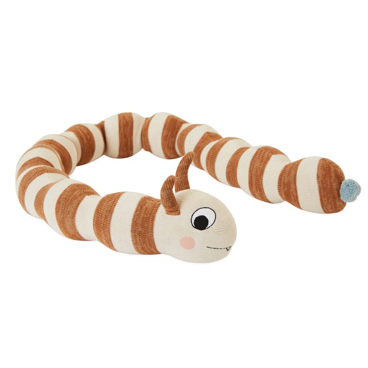 Peluche Leo larv - Caramel - OYOY