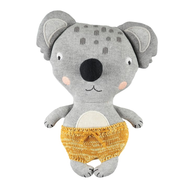 Peluche Little Anton Koala - gris-amarillo - OYOY