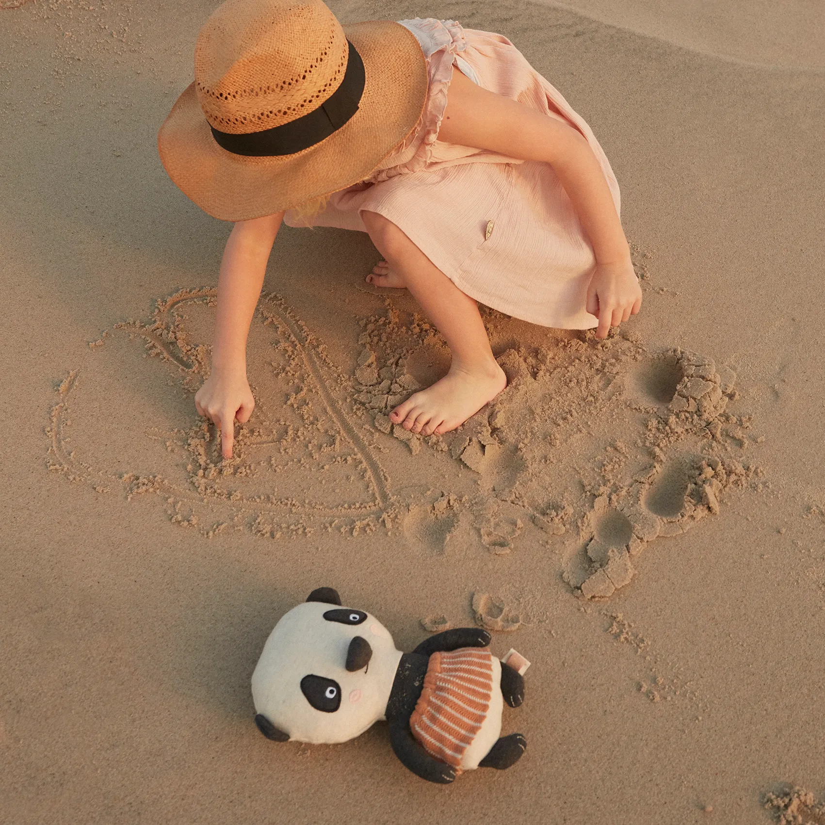 Peluche Lun Lun panda, Multi OYOY