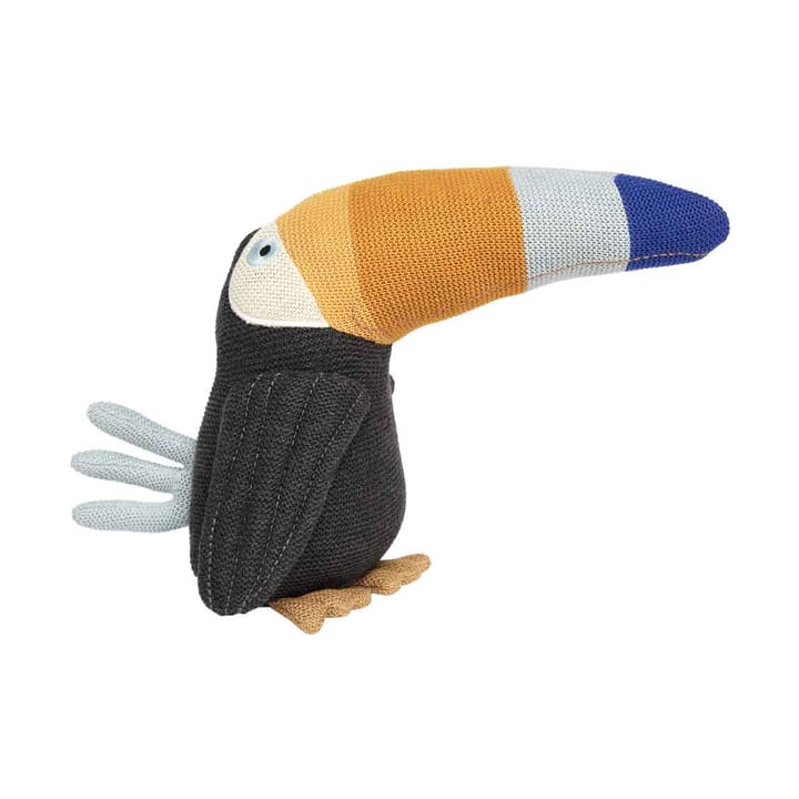 Peluche Toby Toucan - Anthracite-blue - OYOY