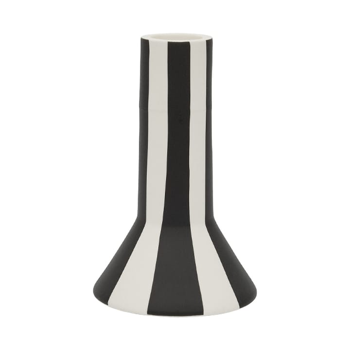 Portavelas alto Toppu 11 cm - White-black - OYOY