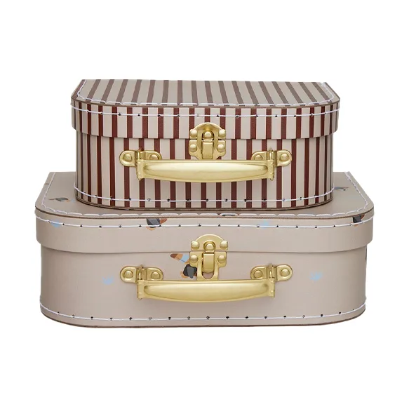 Set de maletas Mini crocodile & stripes, Clay OYOY