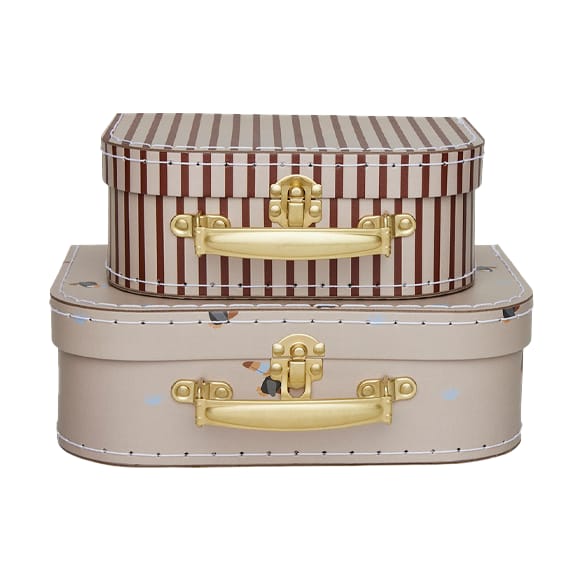 Set de maletas Mini crocodile & stripes, Clay OYOY