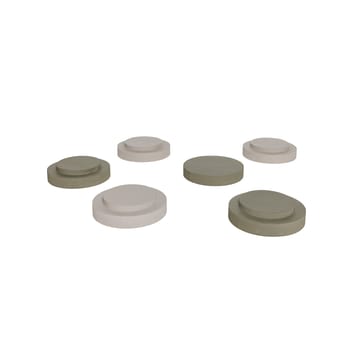 Taburete apilable Iro - Olive-clay - OYOY