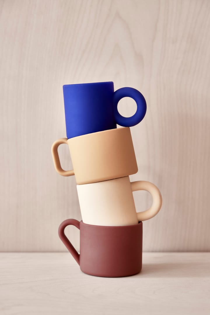 Taza infantil Nomu 2 piezas, Vanilla-Nutmeg OYOY
