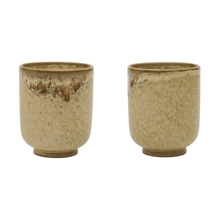 Taza Nori 2-pack - Latte - OYOY