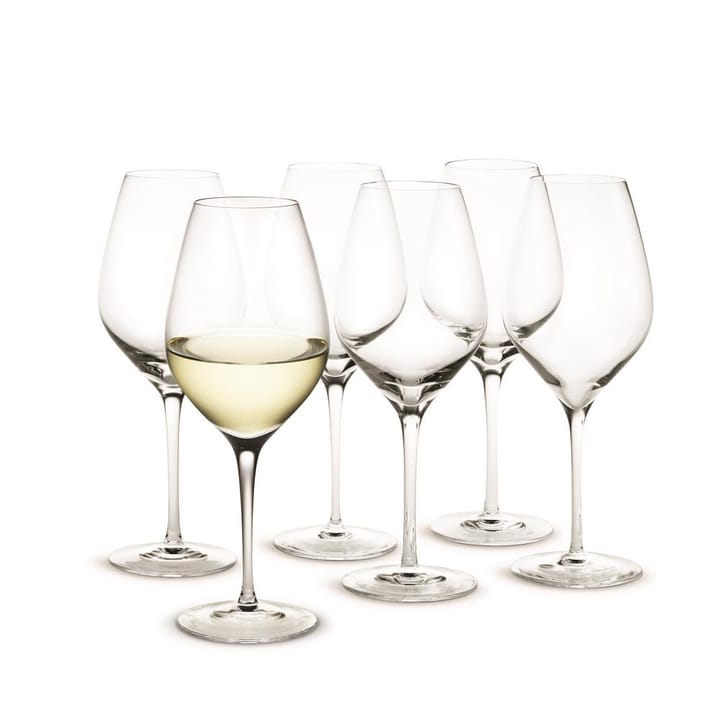 Copas de vino blanco Cabernet - set de 6, 36 cl (25 cl) - Holmegaard