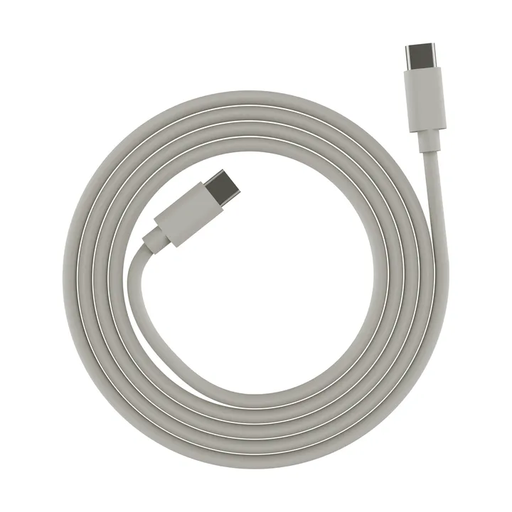 Cable USB‑C a USB‑C 240 W - Sandhamn beige, 2 m - Palett3