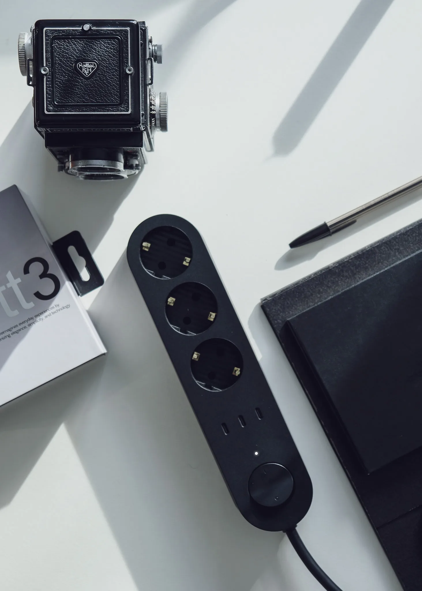 Regleta Alma Power Bar, Midwinter black palett3