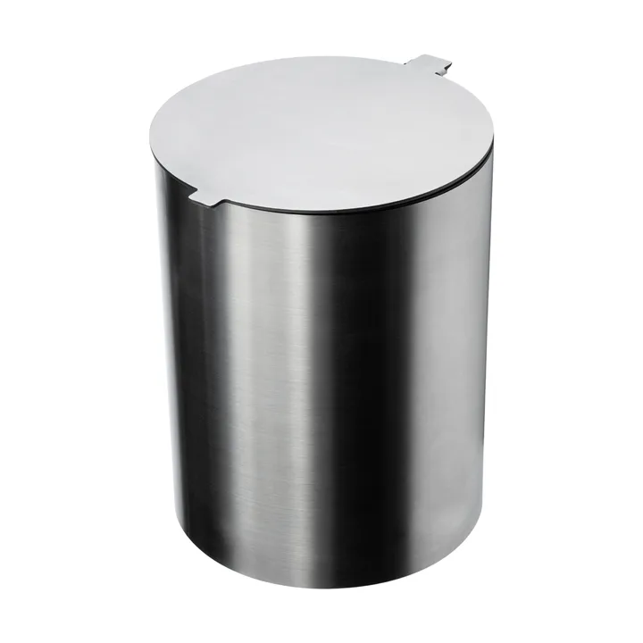 Papelera de baño Nichba - Acero inoxidable cepillado - Nichba