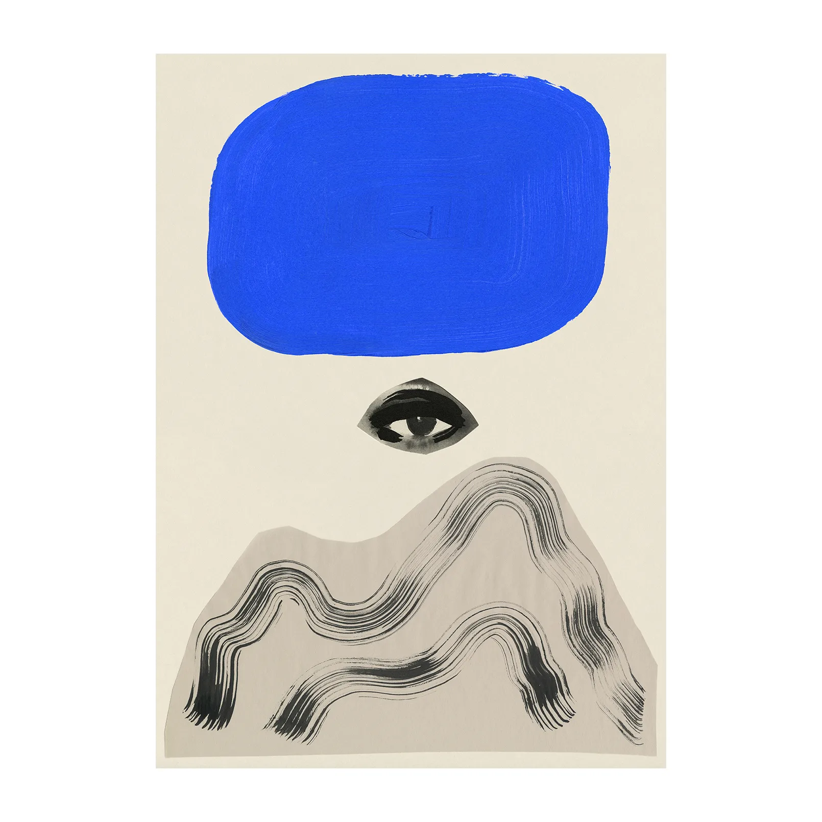 Lámina Between Mountain & Sky, 30x40 cm Paper Collective