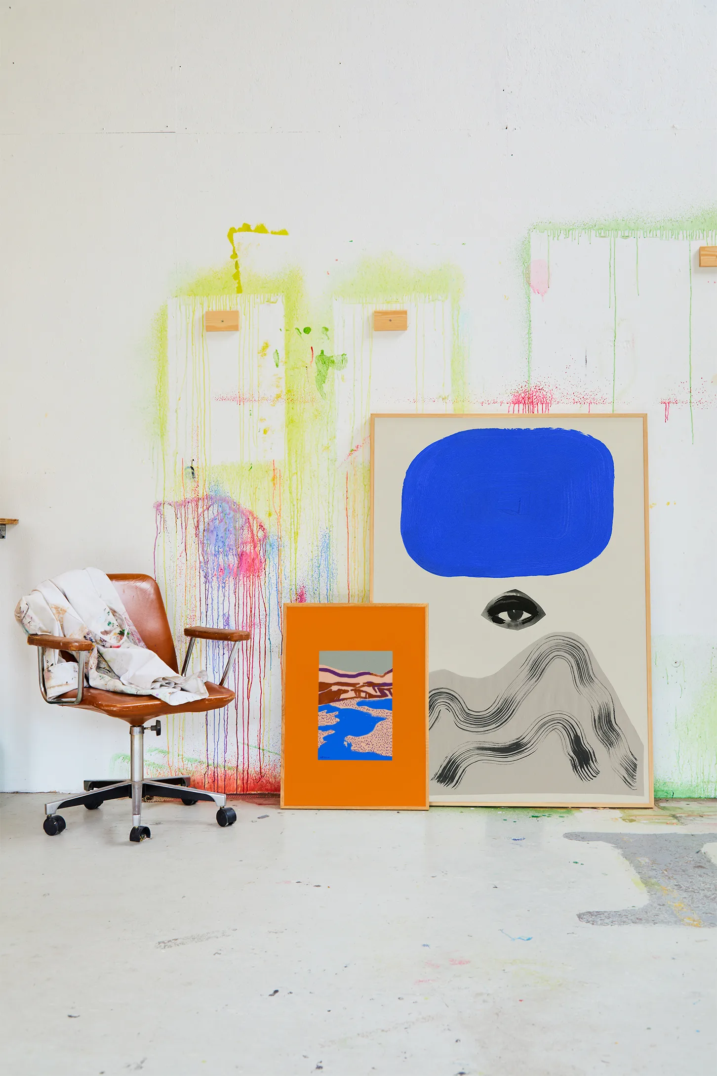 Lámina Between Mountain & Sky, 50x70 cm Paper Collective