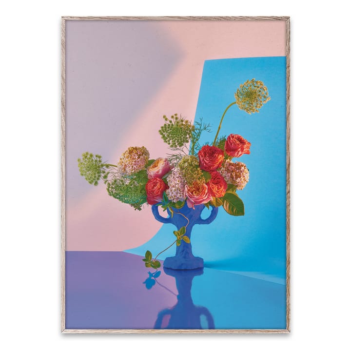 Lámina Bloom 02 cyan - 50x70 cm - Paper Collective