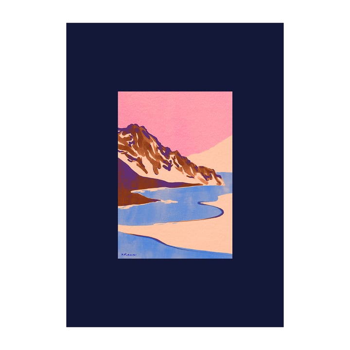 Lámina Blue Landscape - 30x40 cm - Paper Collective