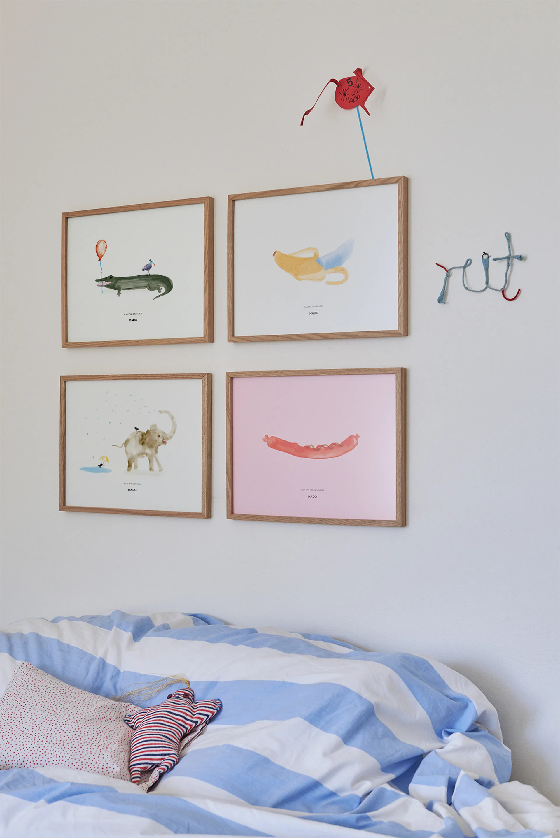 Lámina Coco the Crocodile, 30x40 cm Paper Collective