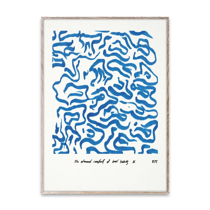 Lámina Comfort - Blue, 30x40 cm Paper Collective