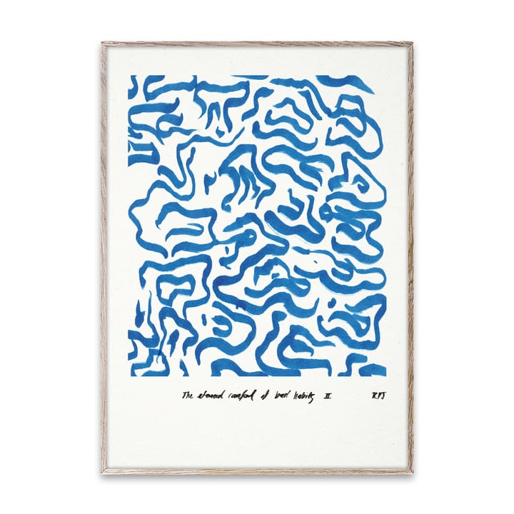 Lámina Comfort - Blue - 30x40 cm - Paper Collective