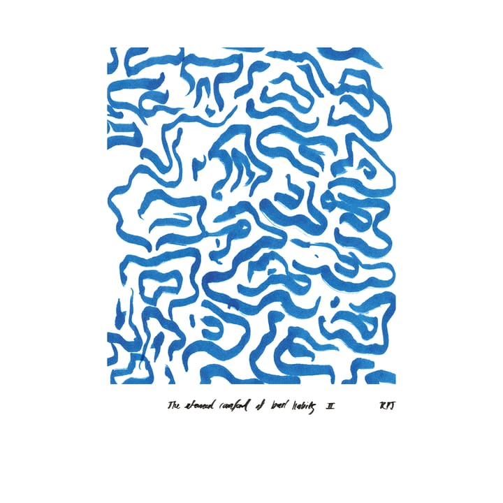 Lámina Comfort - Blue, 30x40 cm Paper Collective