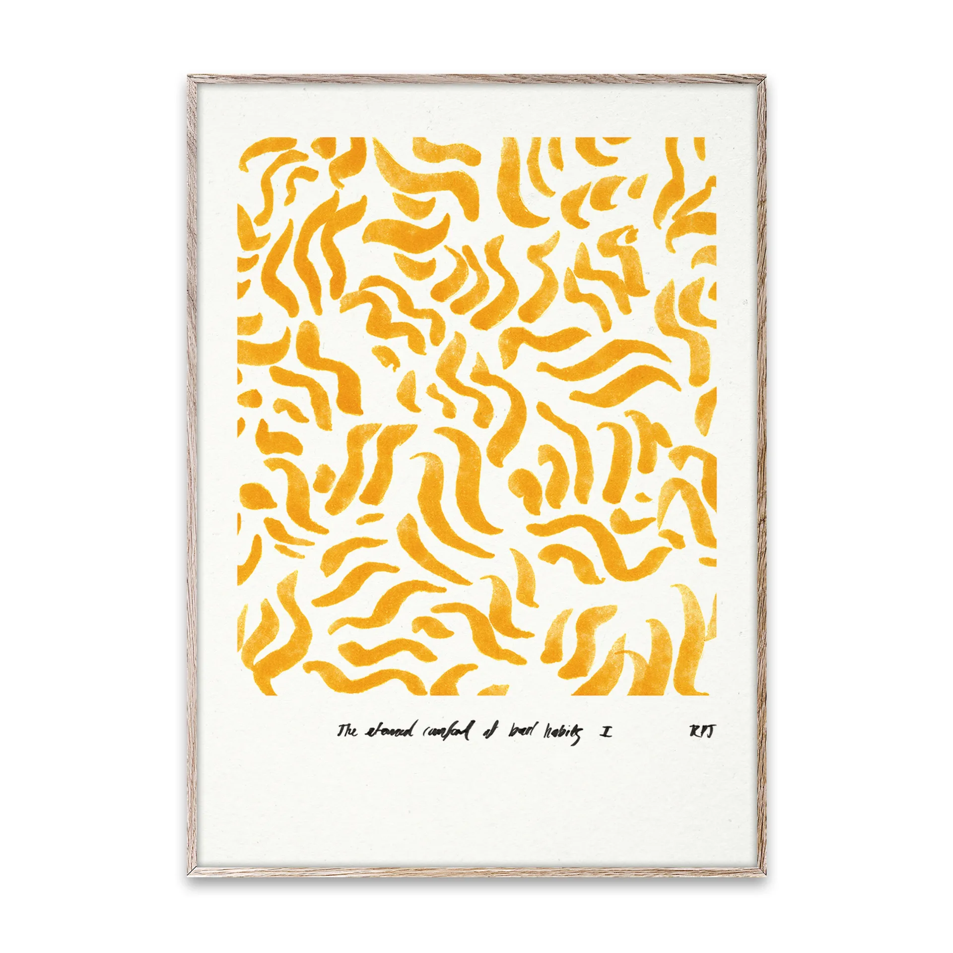 Lámina Comfort - Yellow, 30x40 cm Paper Collective