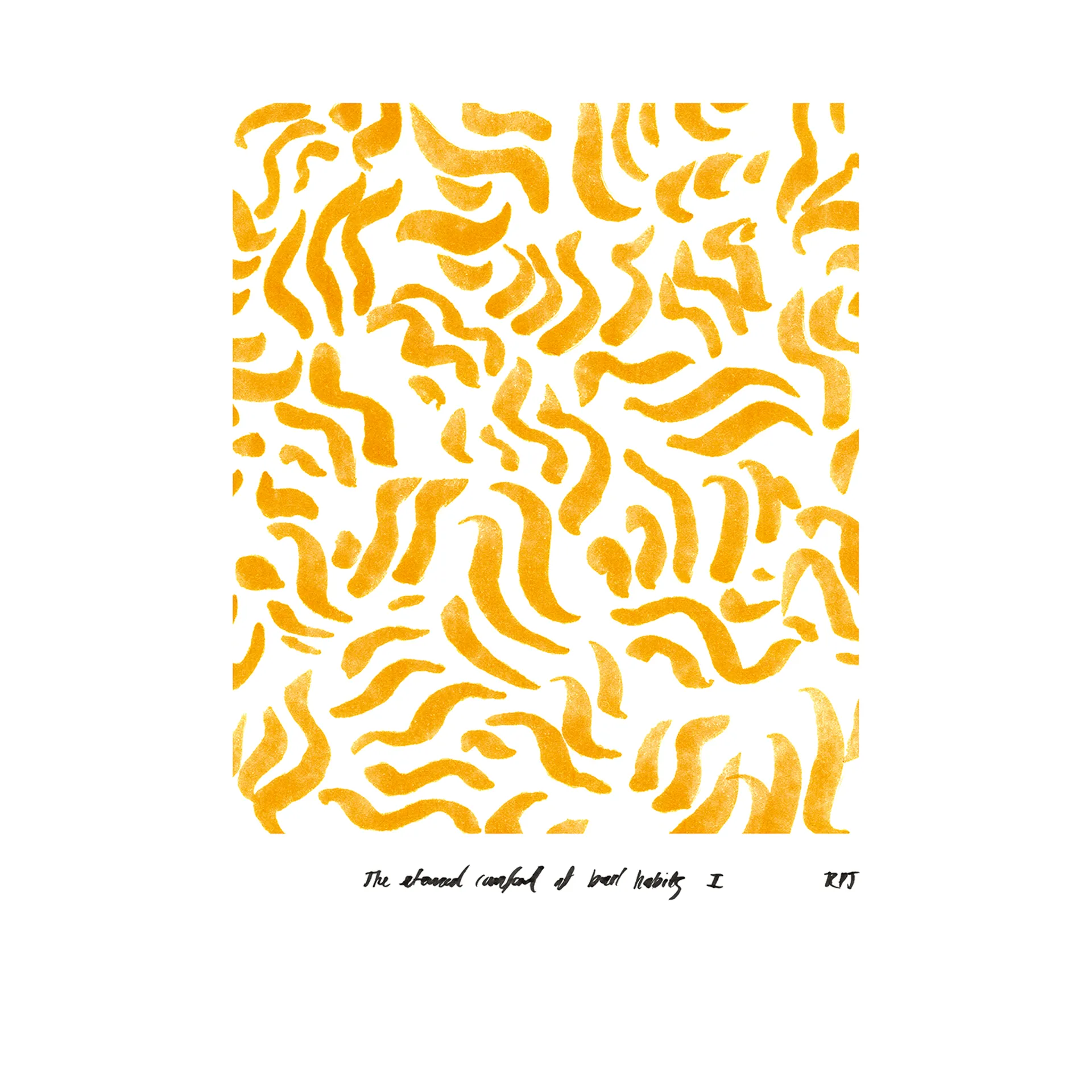 Lámina Comfort - Yellow, 30x40 cm Paper Collective