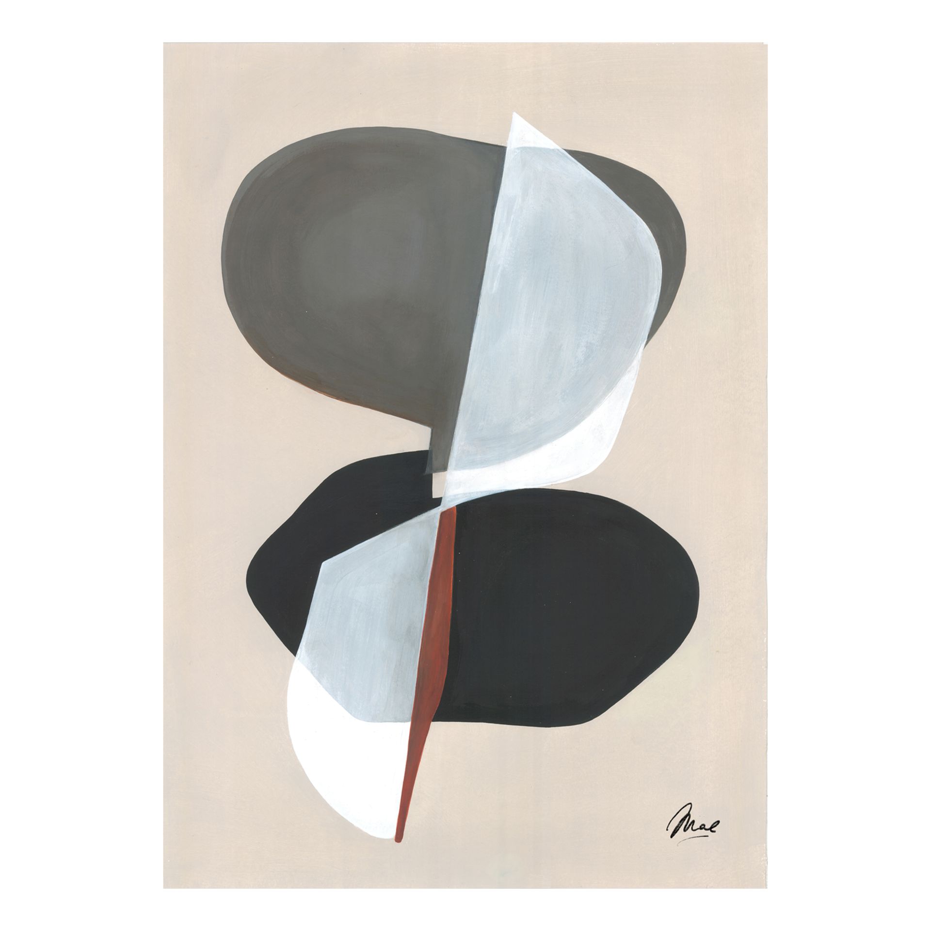 Lámina Composition 01, 50x70 cm Paper Collective