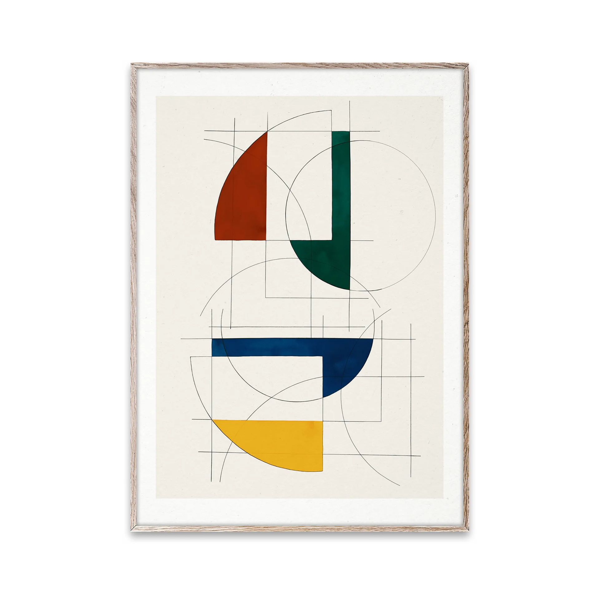 Lámina Constructions 01, 30x40 cm Paper Collective