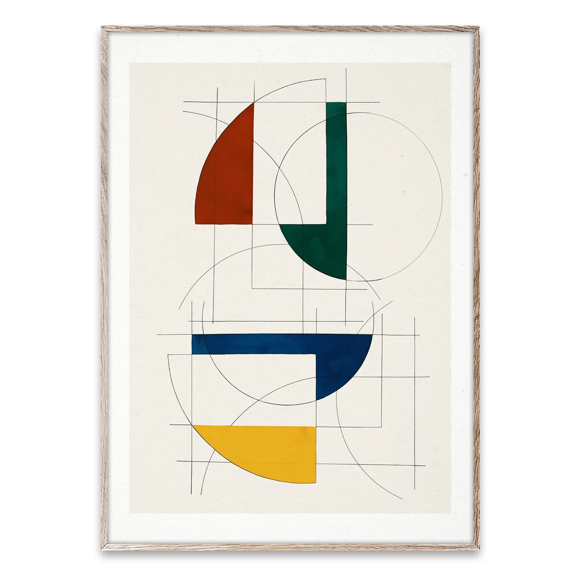 Lámina Constructions 01, 50x70 cm Paper Collective