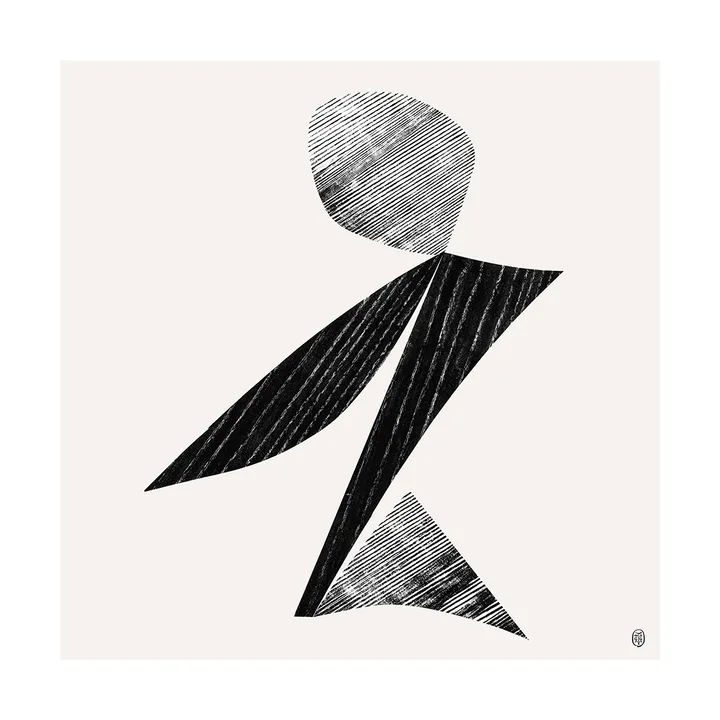 Lámina Cut Shapes 01 - 70x70 cm - Paper Collective