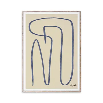Lámina Different Ways azul - 30x40 cm - Paper Collective