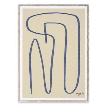 Lámina Different Ways azul - 50x70 cm - Paper Collective