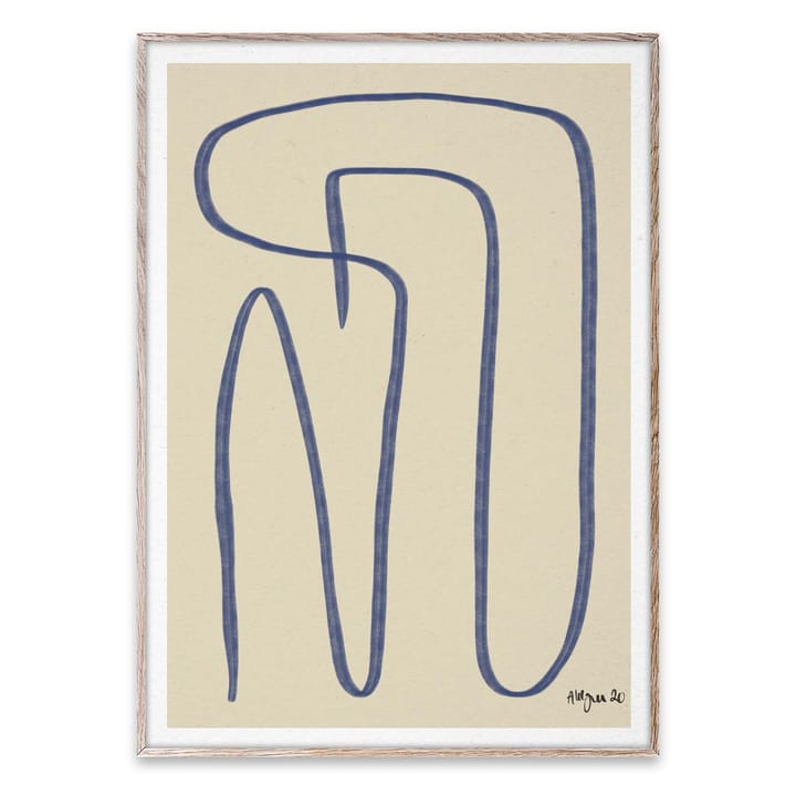 Lámina Different Ways azul, 50x70 cm Paper Collective