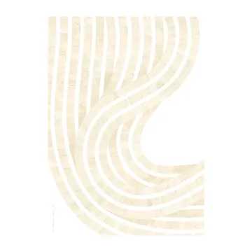 Lámina Entropy Sand 01 - 50x70 cm - Paper Collective