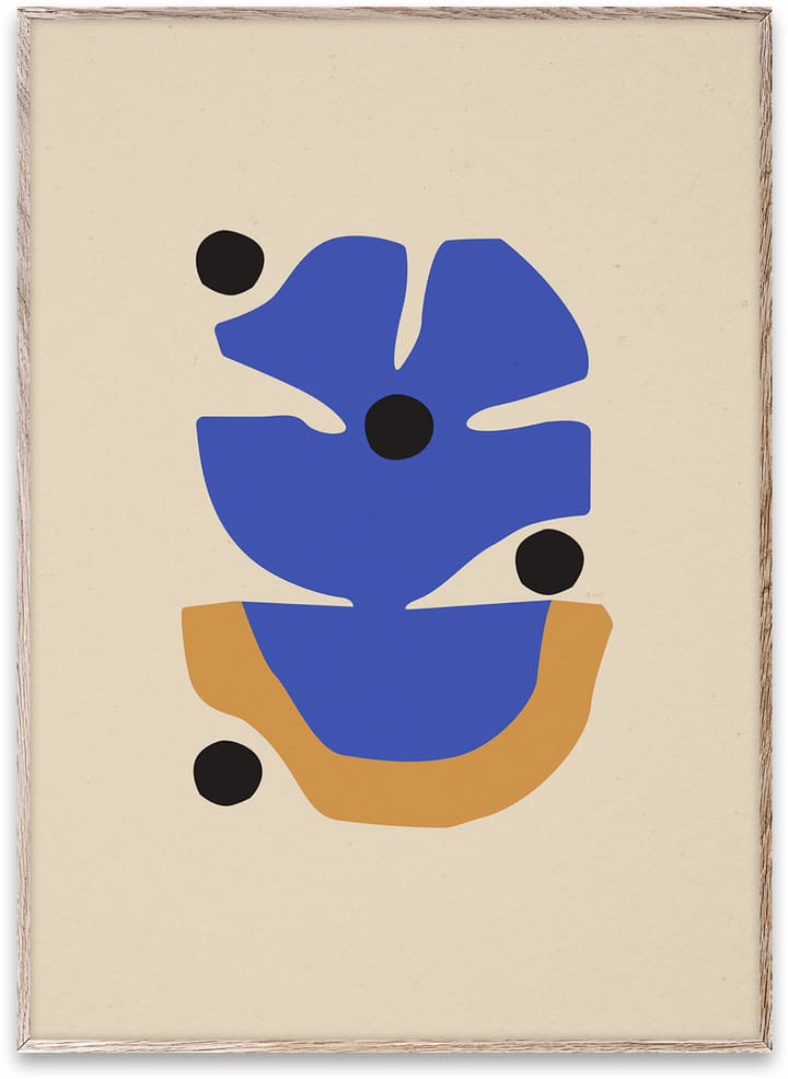 Lámina Flor Azul, 50x70 cm Paper Collective