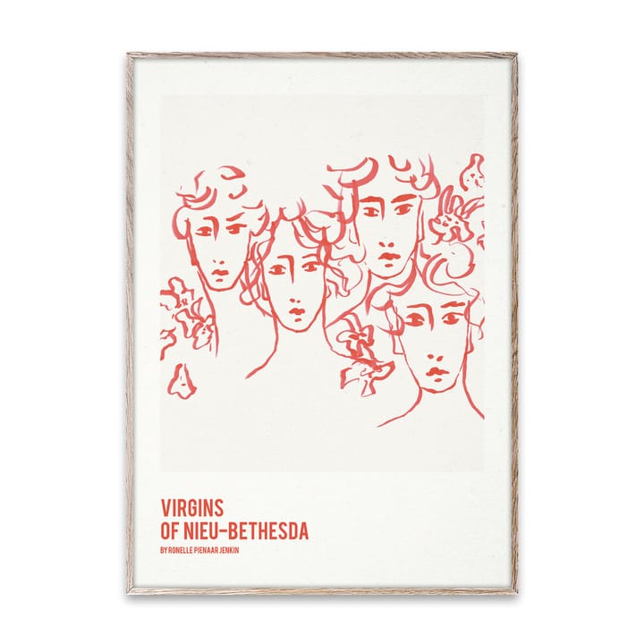 Lámina Four Faces - 30x40 cm - Paper Collective