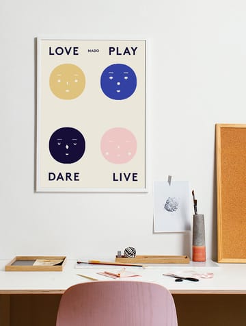 Lámina Four Feelings - 50x70 cm - Paper Collective