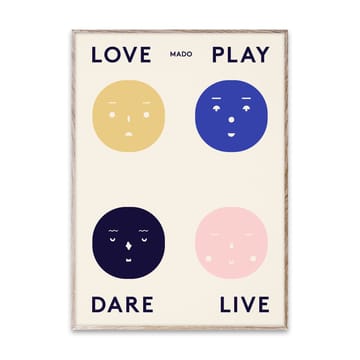 Lámina Four Feelings - 50x70 cm - Paper Collective