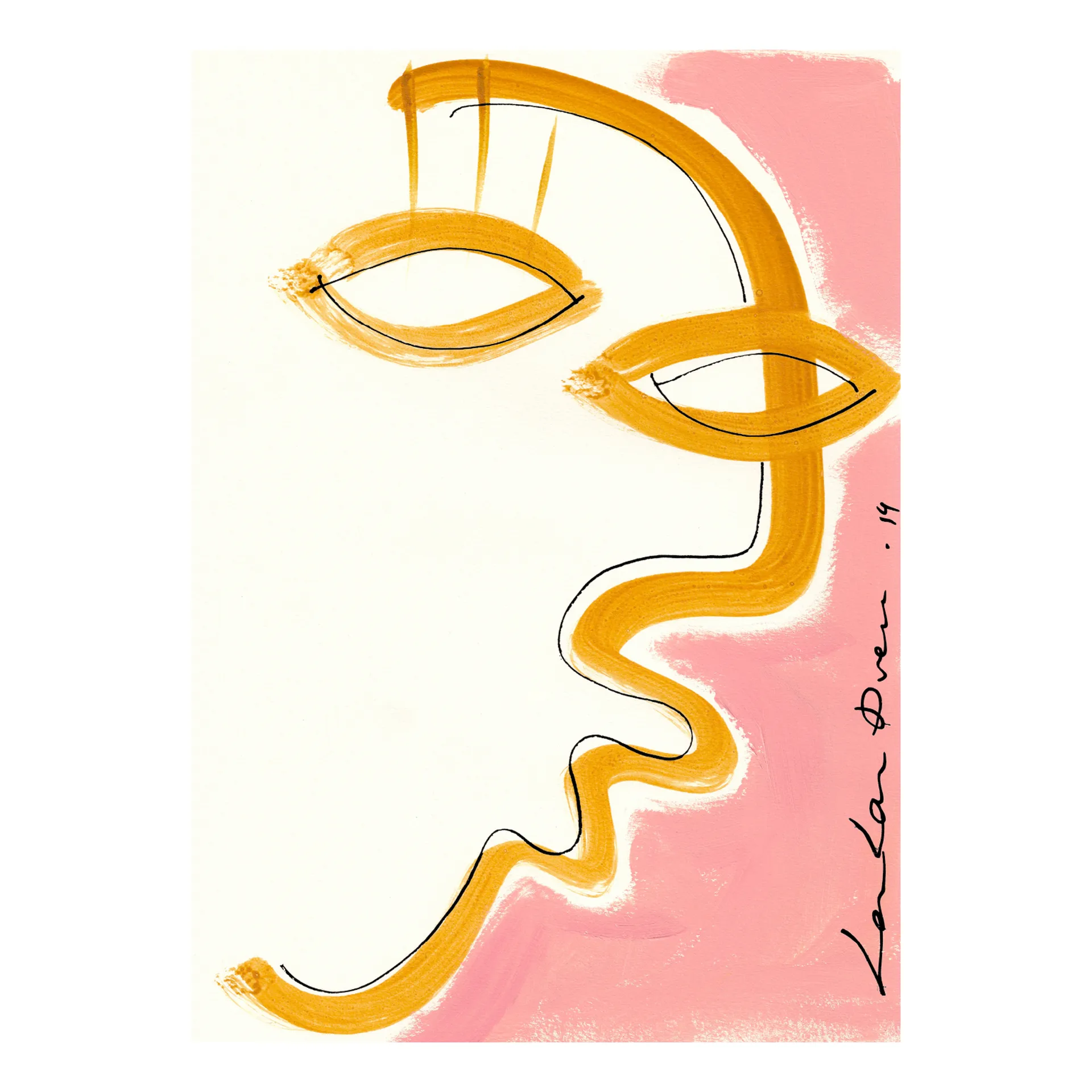 Lámina Gentil, 50x70 cm Paper Collective