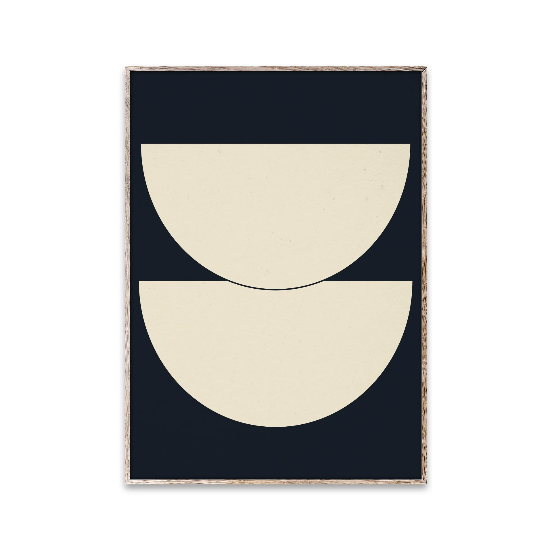 Lámina Half Circles I azul, 30x40 cm Paper Collective