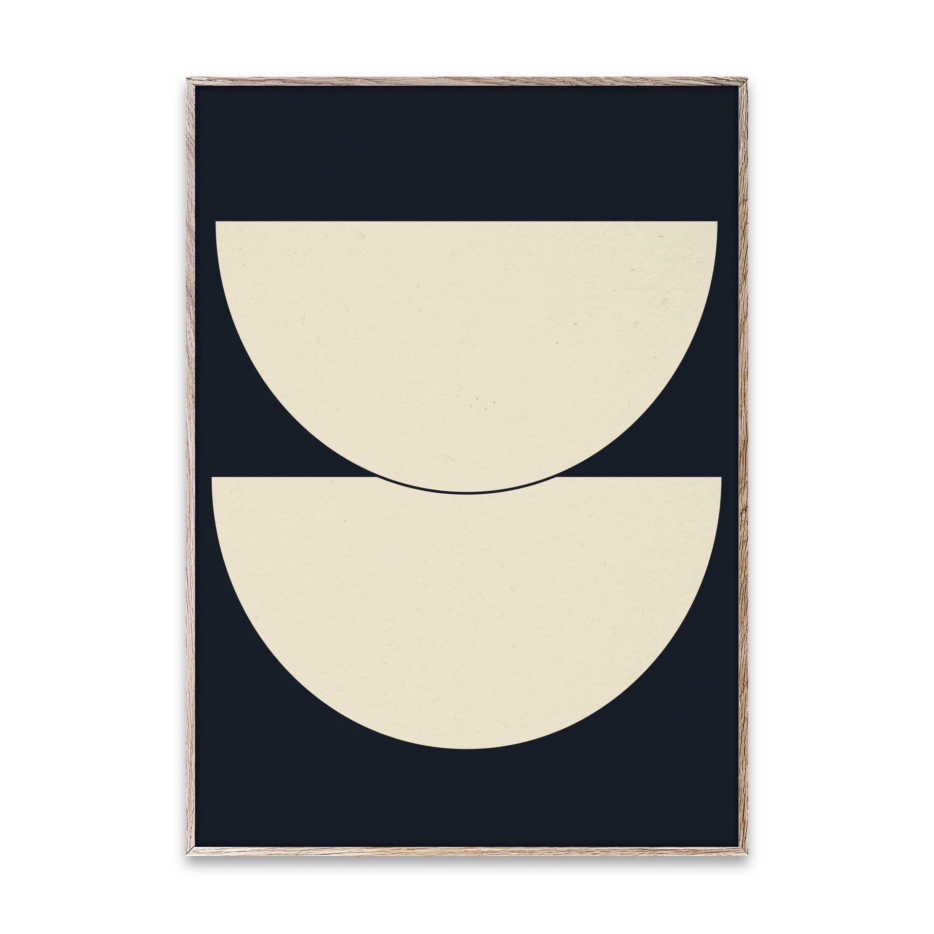 Lámina Half Circles I azul, 50x70 cm Paper Collective