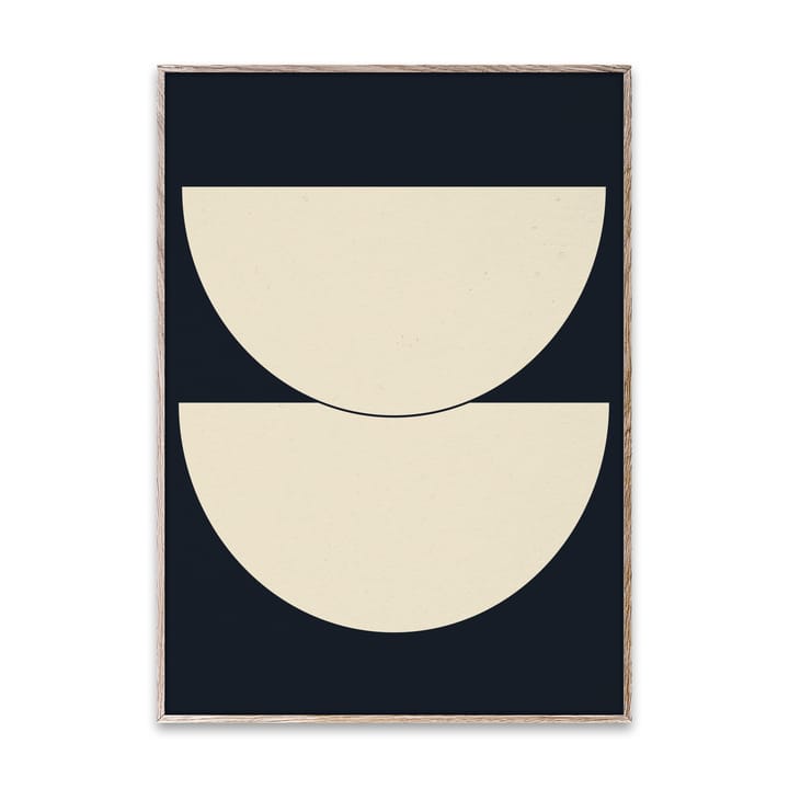 Lámina Half Circles I azul - 50x70 cm - Paper Collective