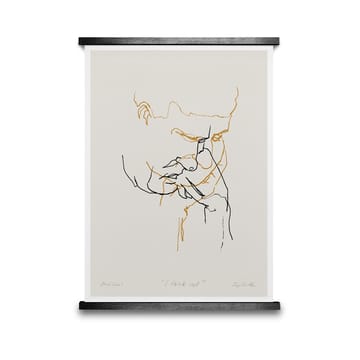 Lámina I Think Not 01 (amarillo)  - 50x70 cm - Paper Collective