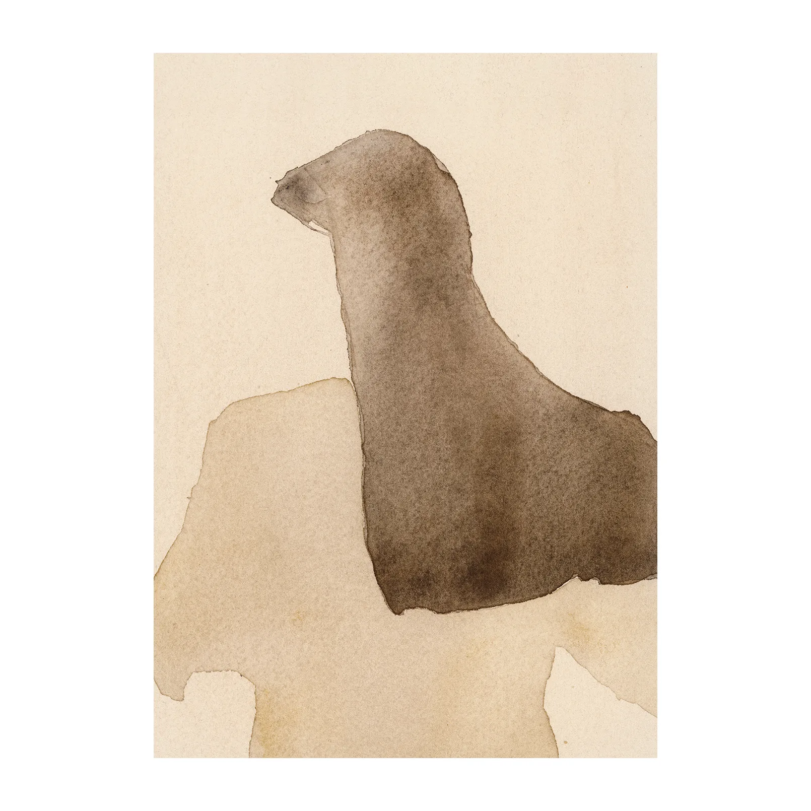 Lámina Long Hair, Empty name Paper Collective