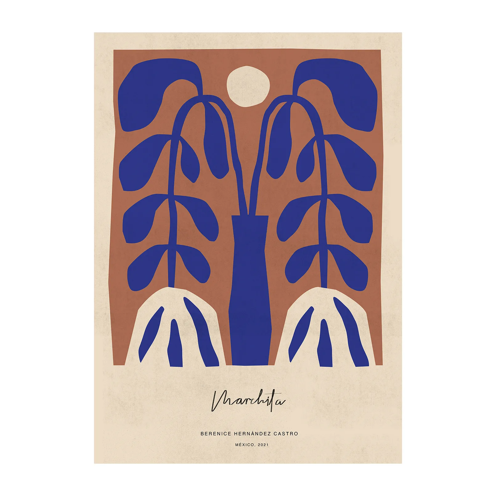 Lámina Marchita, 50x70 cm Paper Collective