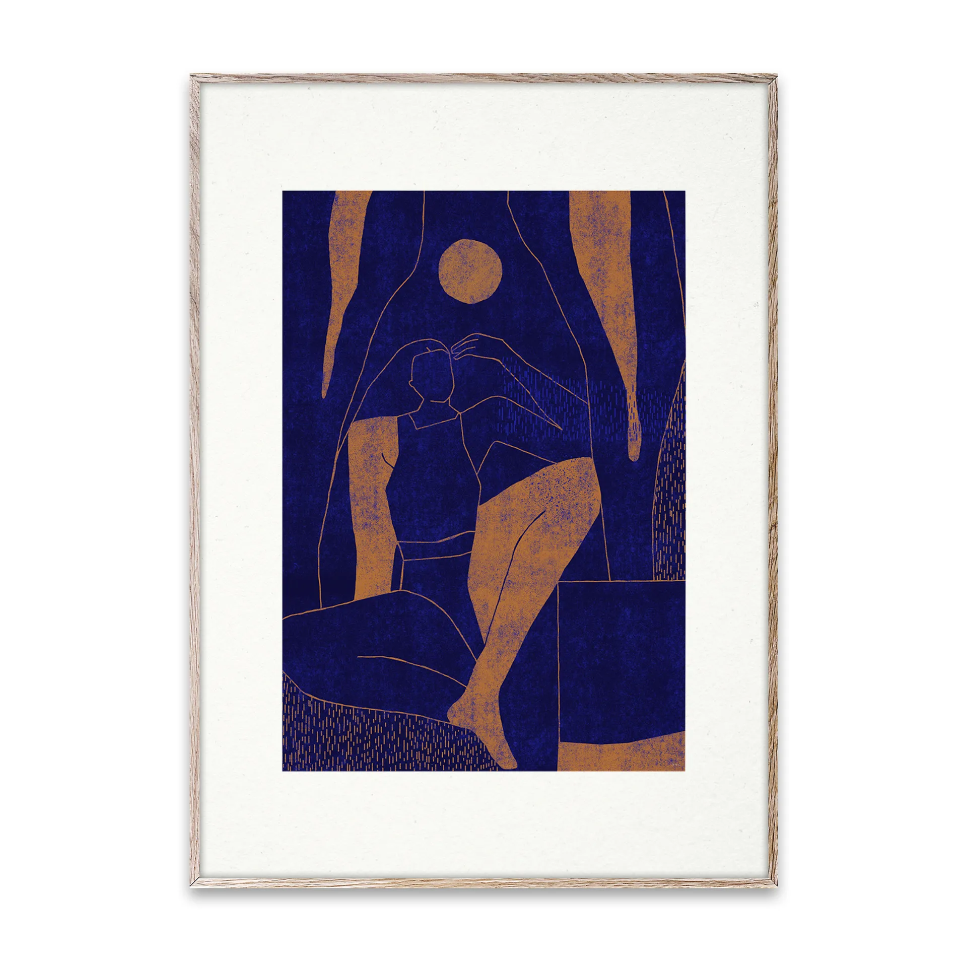 Lámina Mujer y Calor 01, 30x40 cm Paper Collective