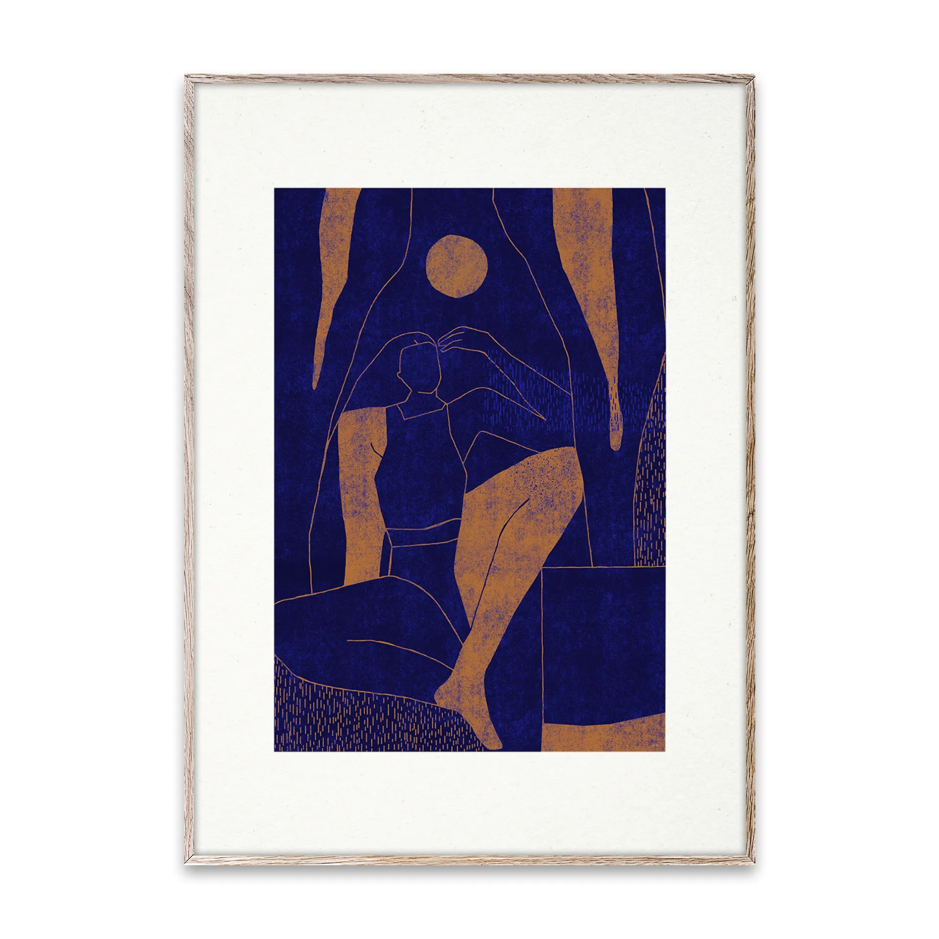 Lámina Mujer y Calor 01, 50x70 cm Paper Collective